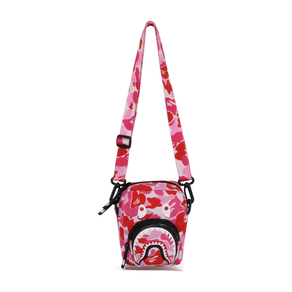 A Bathing Ape ABC Camo Shark Shoulder Bag