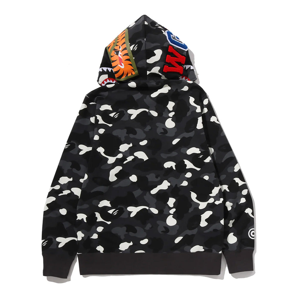 A Bathing Ape City Camo "Glow In The Dark" Full Zip Shark Hoodie