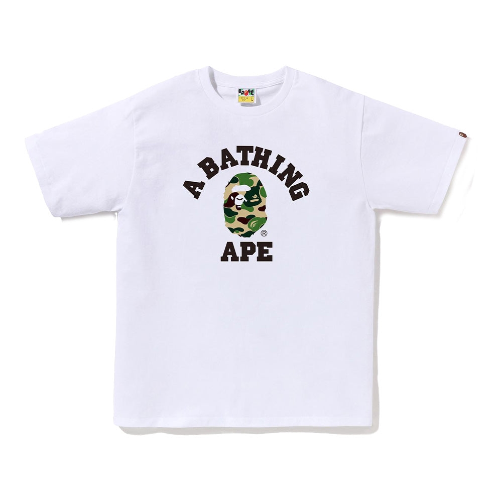 A Bathing Ape ABC Camo College SS Tee