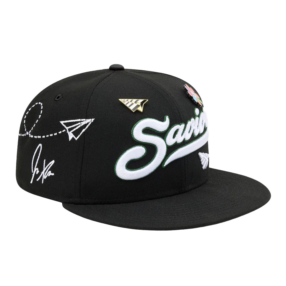 Jae Tips X Planes 5950 Black Fitted Crown