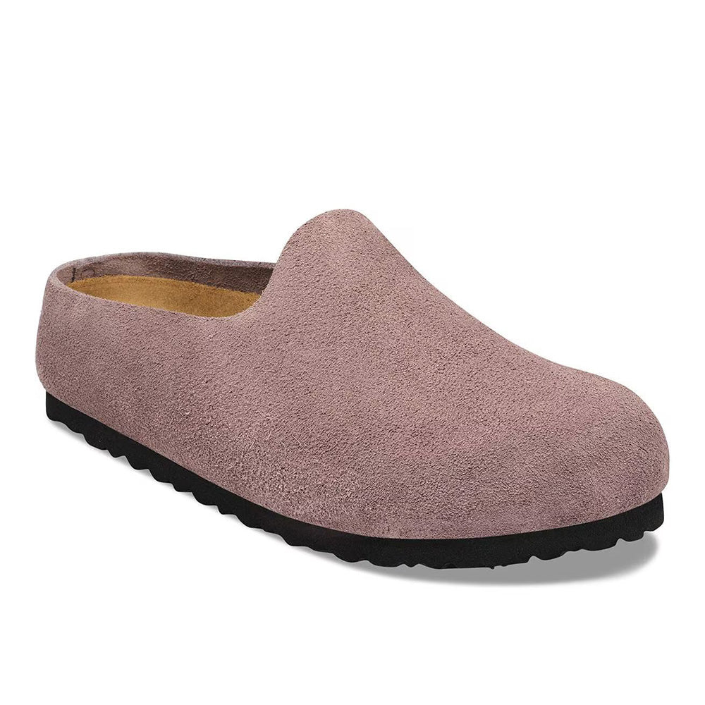 Birkenstock Amsterdam Wrapped Suede - Faded Purple