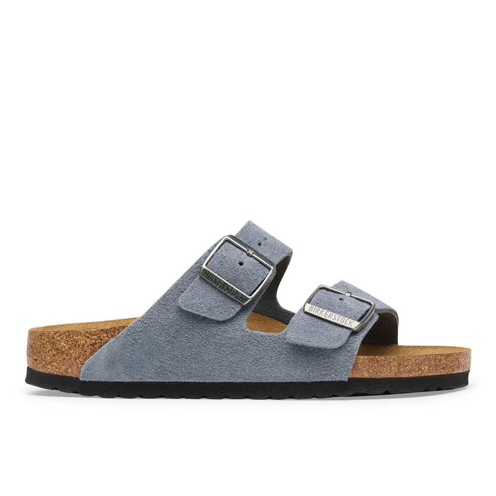 Birkenstock Arizona Suede - Stone Blue