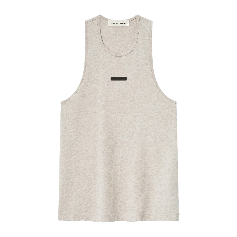 Fear Of God Essentials Lightweight Vintage Tank Top - Heather Stone