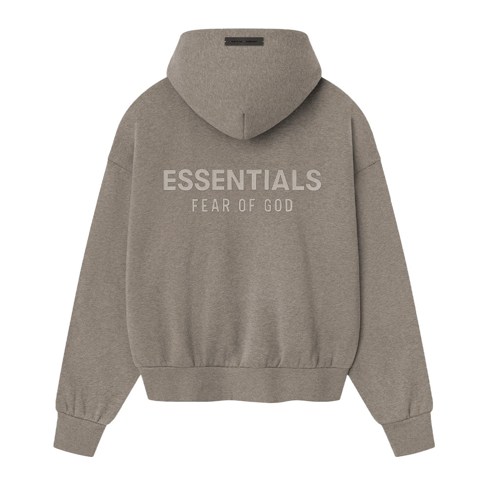 Fear Of God Essentials Classic Fleece Pullover Hoodie - Homestead Heather