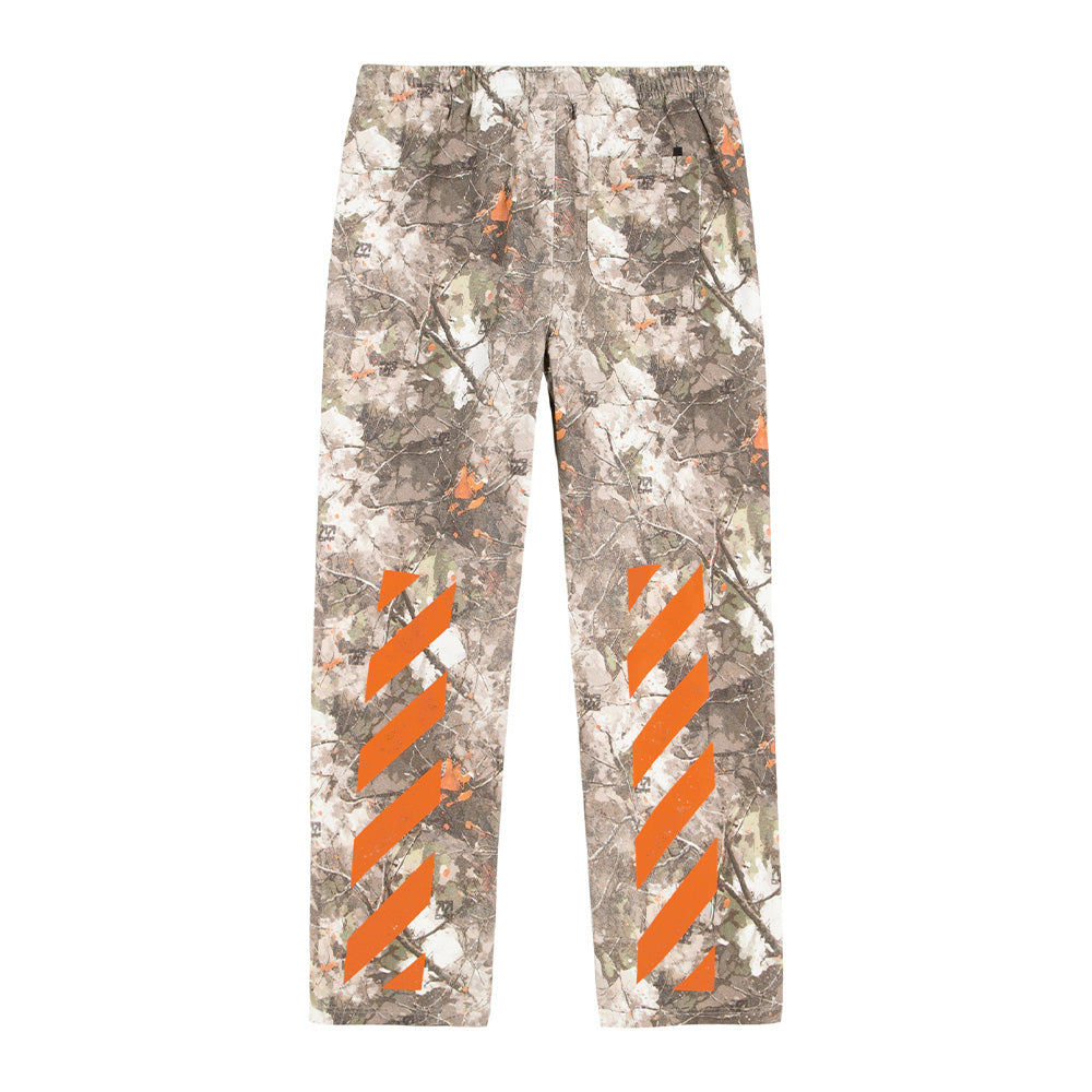 L/AB c/o Off-White Printed Camo Fleece Joggers