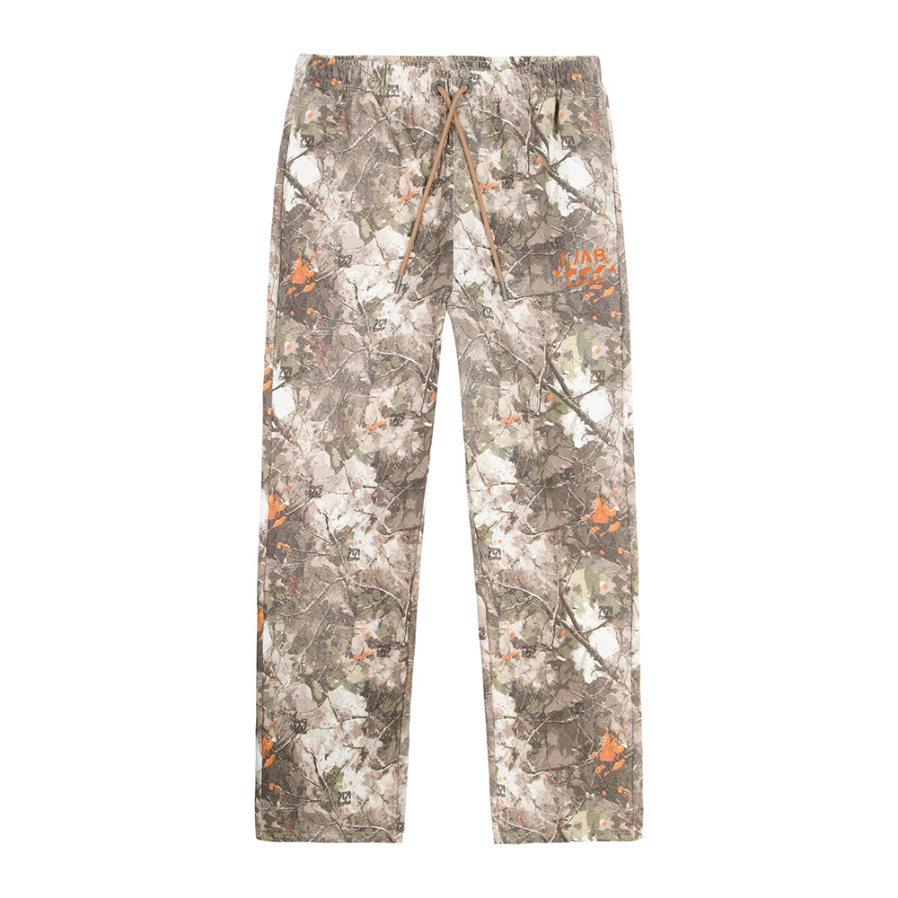 L/AB c/o Off-White Printed Camo Fleece Joggers