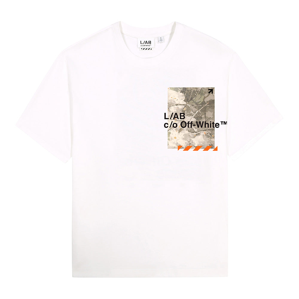 L/AB c/o Off-White Camo SS tee