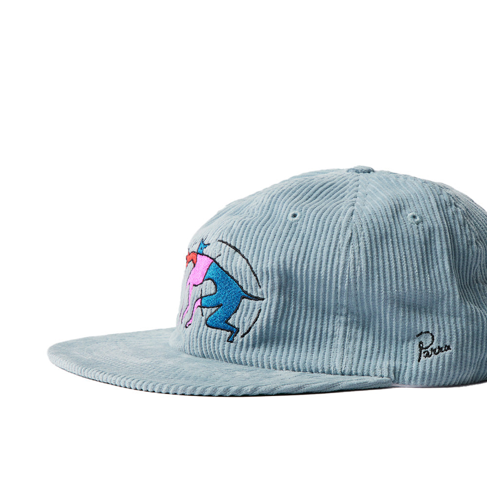 Parra The Zoomies Corduroy 6 Panel Strapback Hat