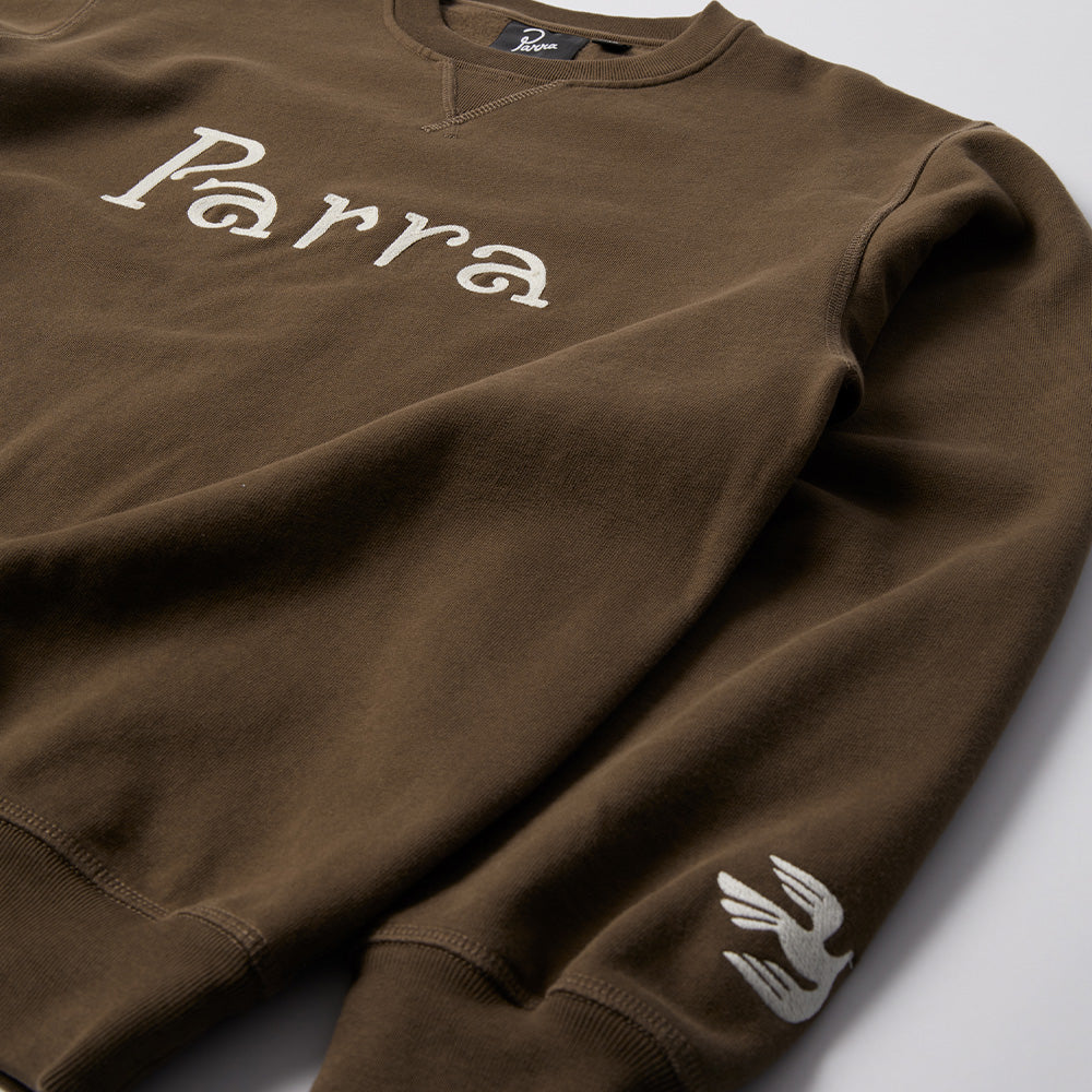 Parra Weird Trad Logo Crewneck Sweater