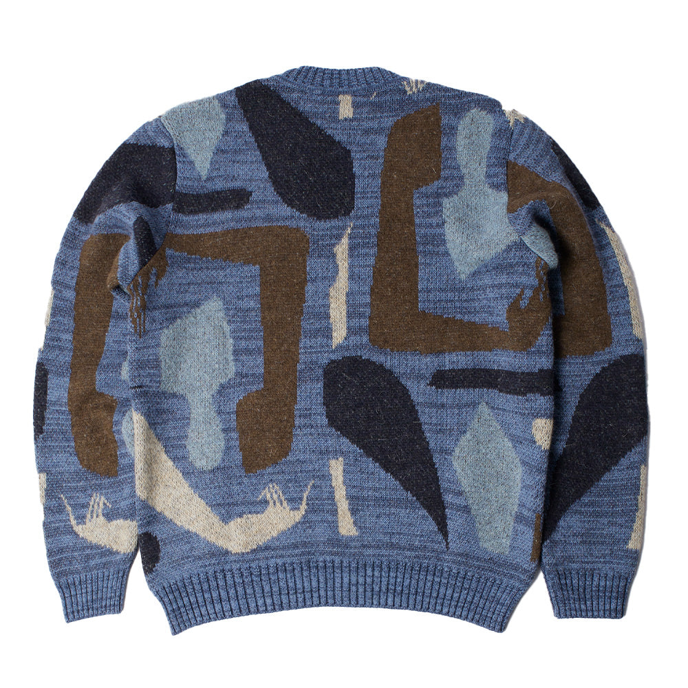 Parra Detached Knitted Pullover Hoodie