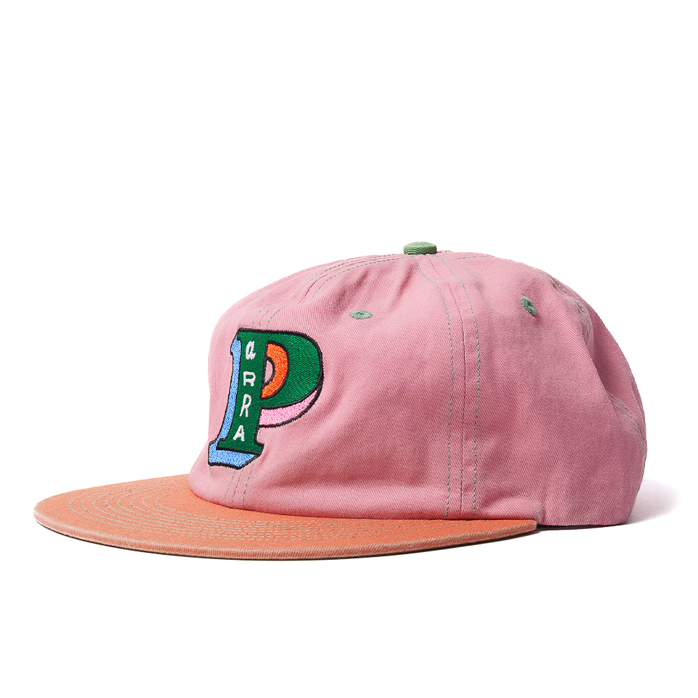 Parra Slanted P 6 panel Strapback Hat