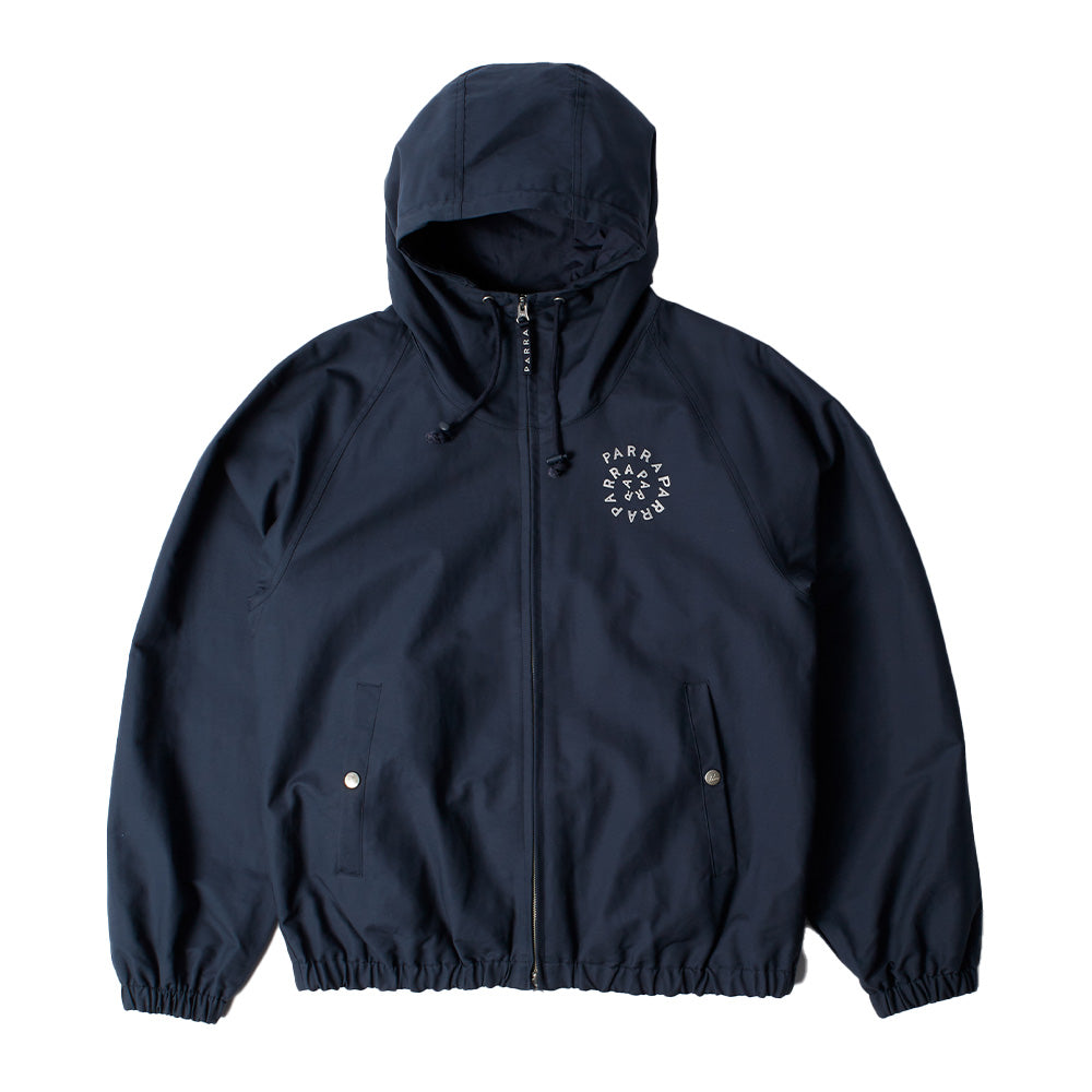 Parra Circular Rain Logo Cotton Shell Jacket