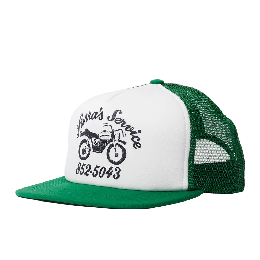 Parra Moto Service Foam Front Mesh Trucker Snapback