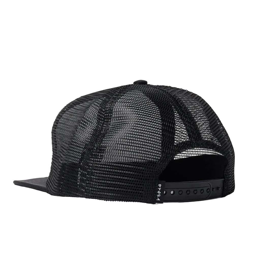 Parra Moto Service Foam Front Mesh Trucker Snapback - Black