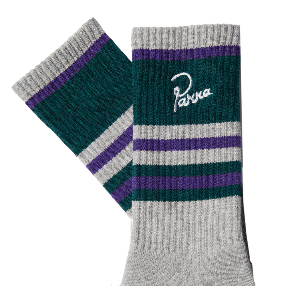 Parra Signature Striped Crew Socks