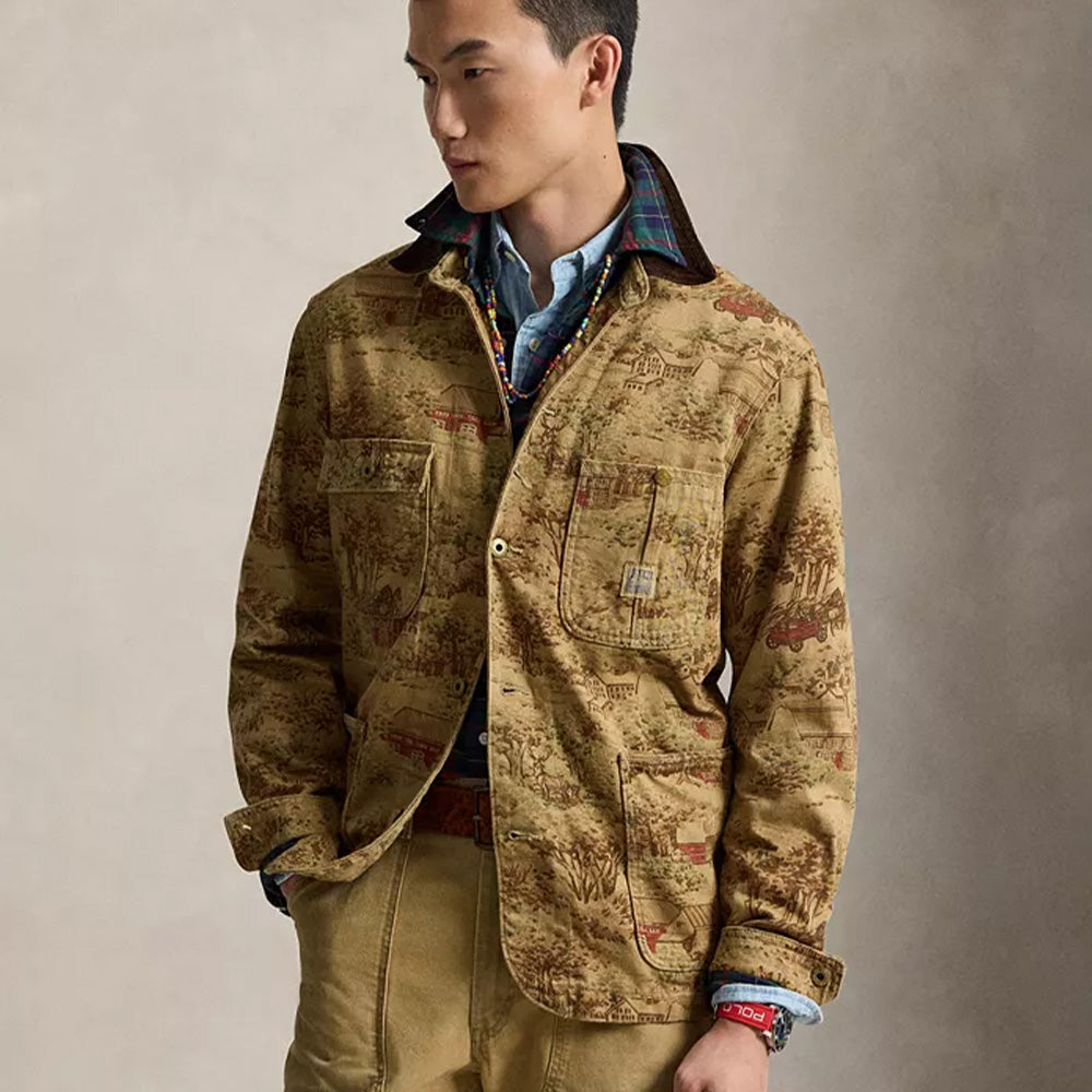 Polo Ralph Lauren Novelty Dungaree Denim Chore Jacket
