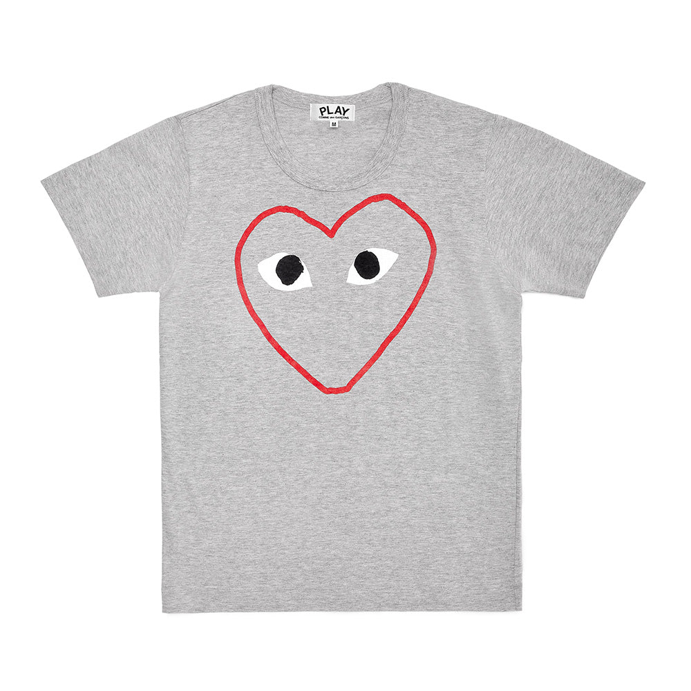 Comme des Garçons PLAY Red Heart Sketch SS Tee