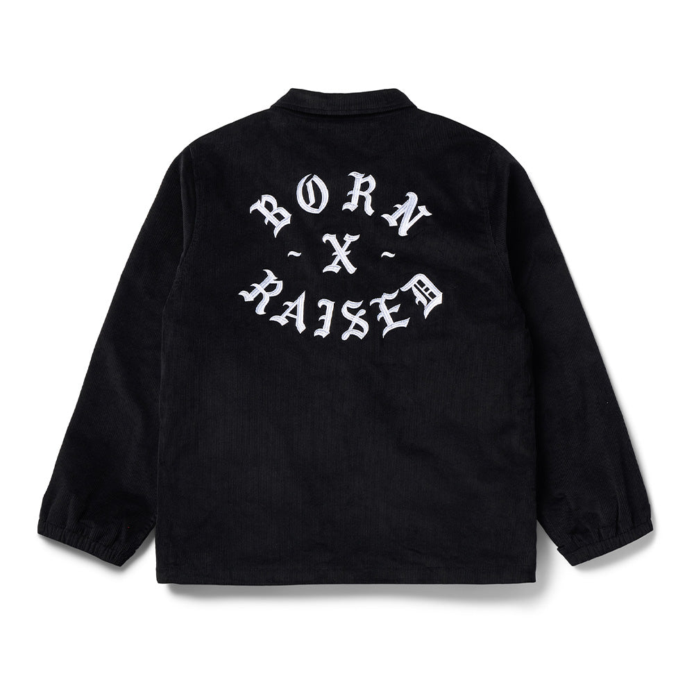 Born X Raised Zine Corduroy Coach Jacket