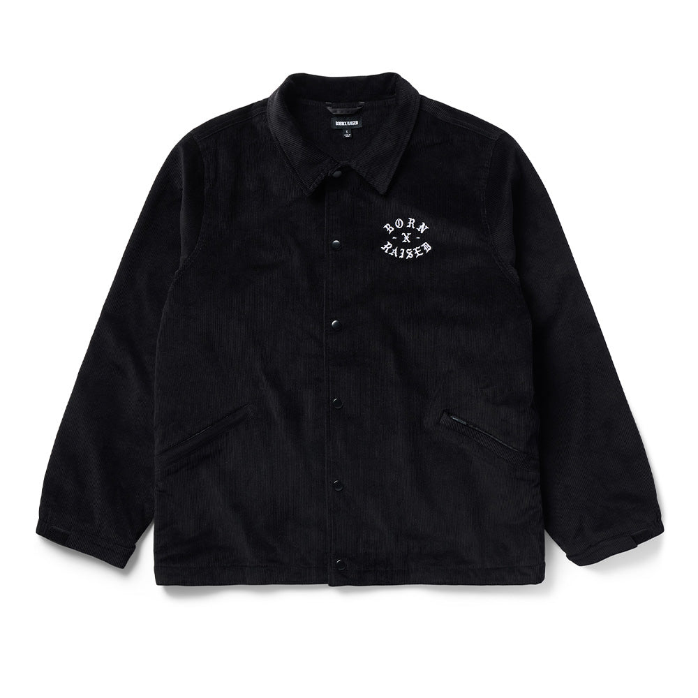 Born X Raised Zine Corduroy Coach Jacket