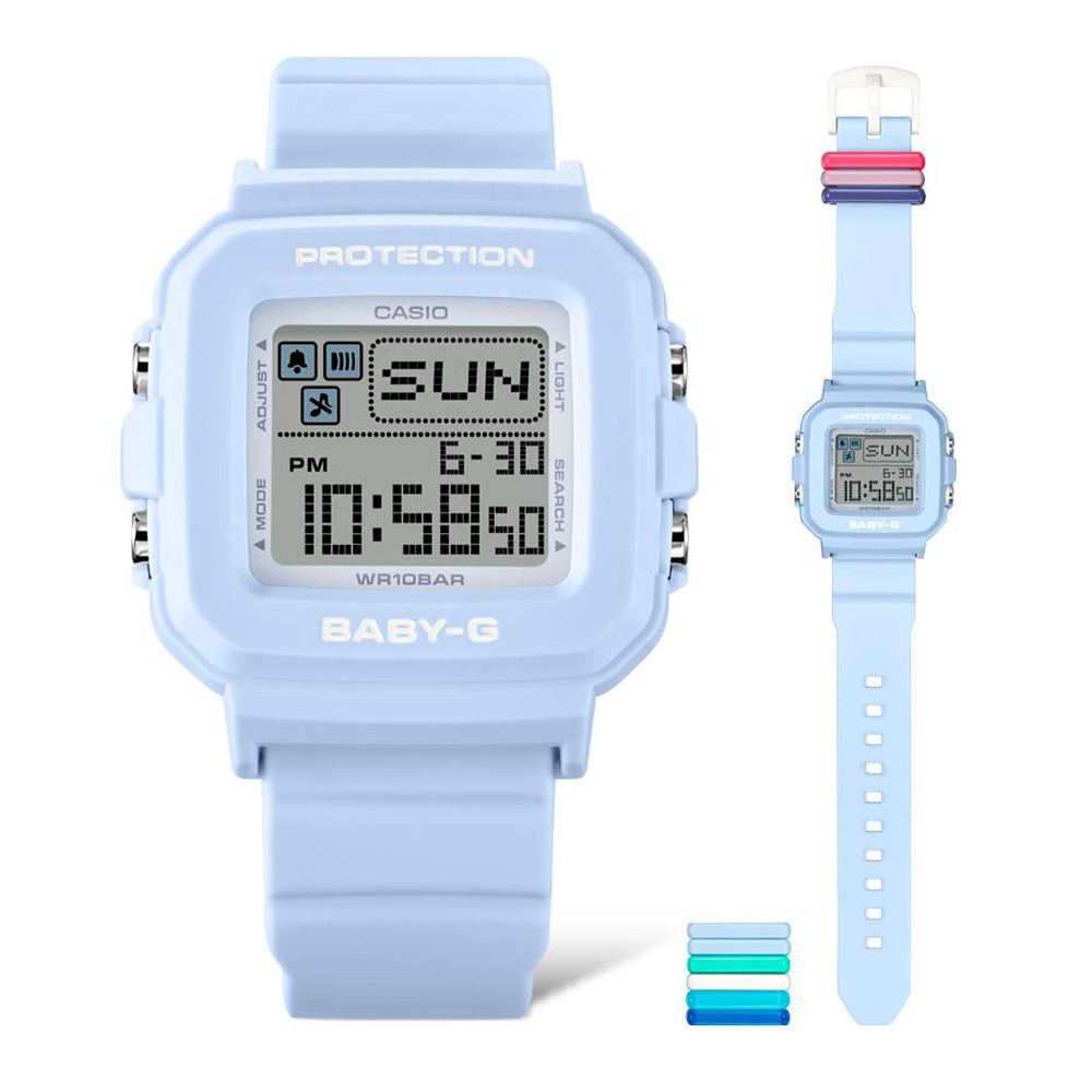 Casio Baby-G "BGD10L-2" Series - Pastel Blue