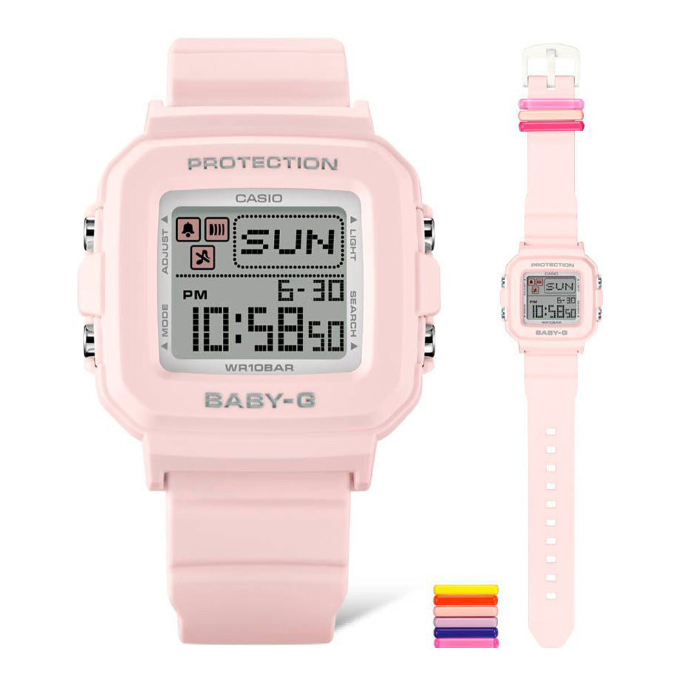 Casio Baby-G "BGD10L-4" Series - Soft Pink