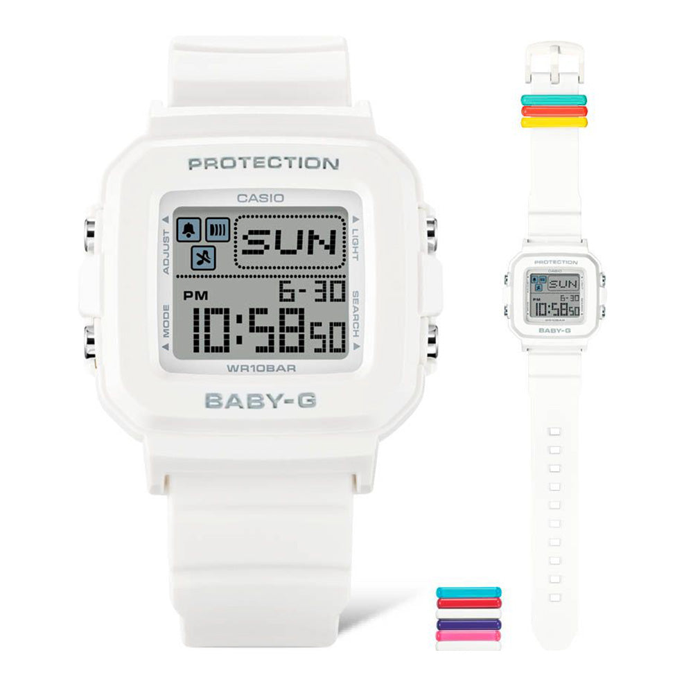 Casio Baby-G "BGD10L-7" Series - White