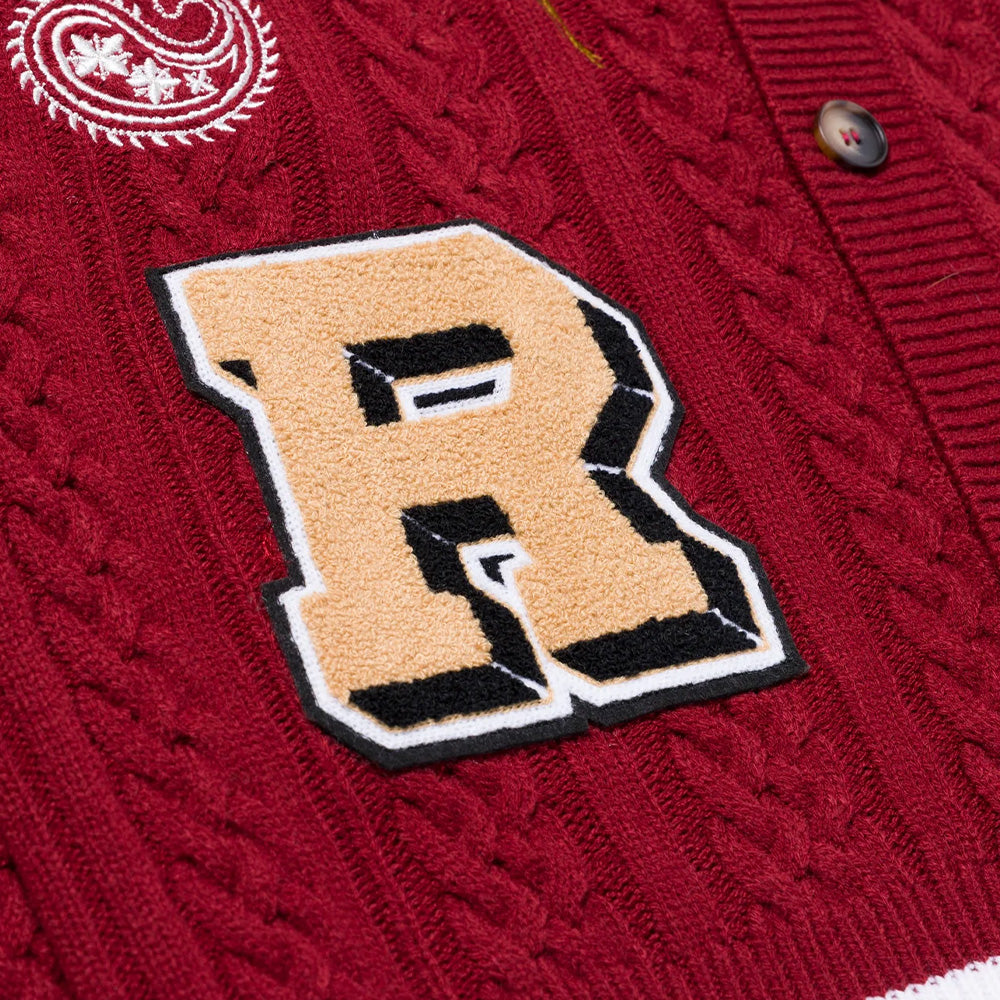 Ryoko Rain Cable Knit Cardigan