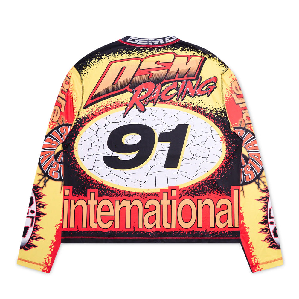 Diet Starts Monday MX Racing Jersey LS Tee - Black