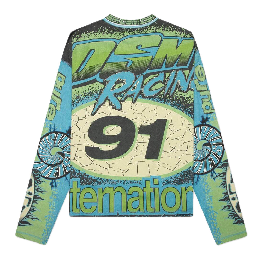 Diet Starts Monday MX Racing LS Jersey - Green