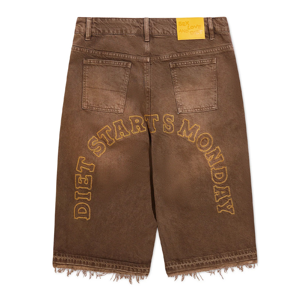 Diet Starts Monday Arch Denim Shorts