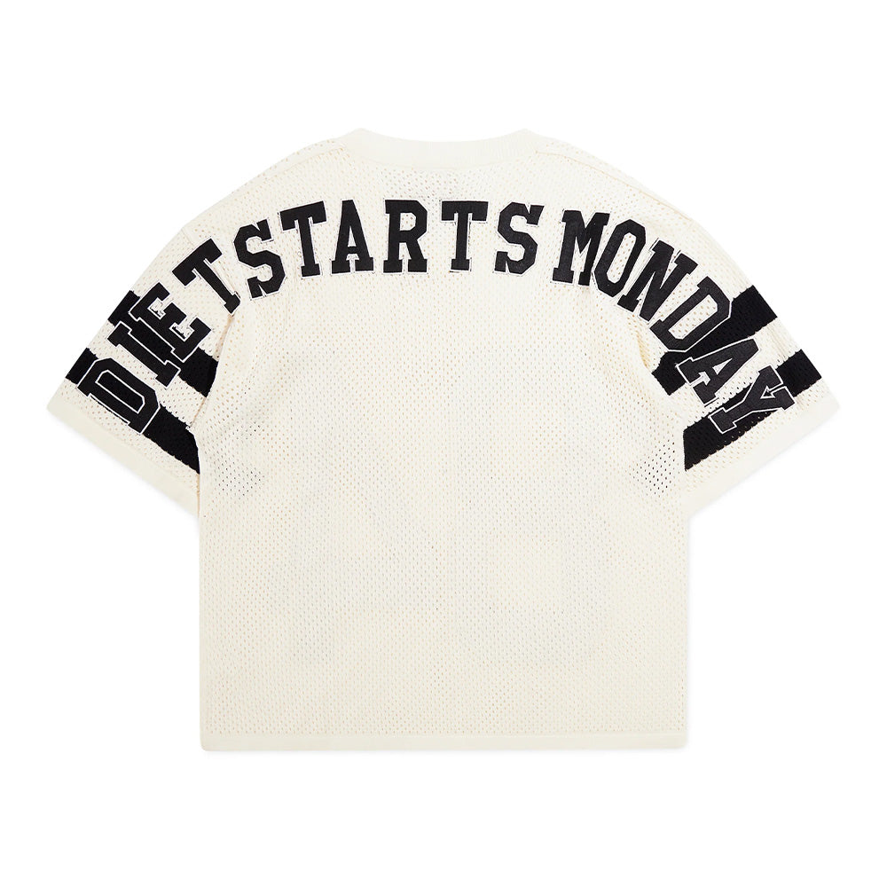 Diet Starts Monday Knit Mesh Jersey - Cropped