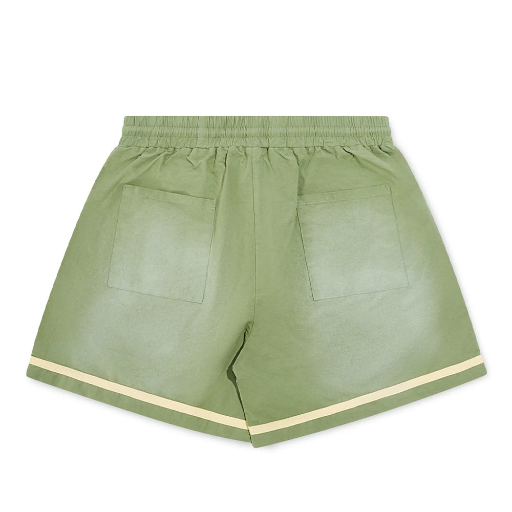 Diet Starts Monday Canvas Stripe Short