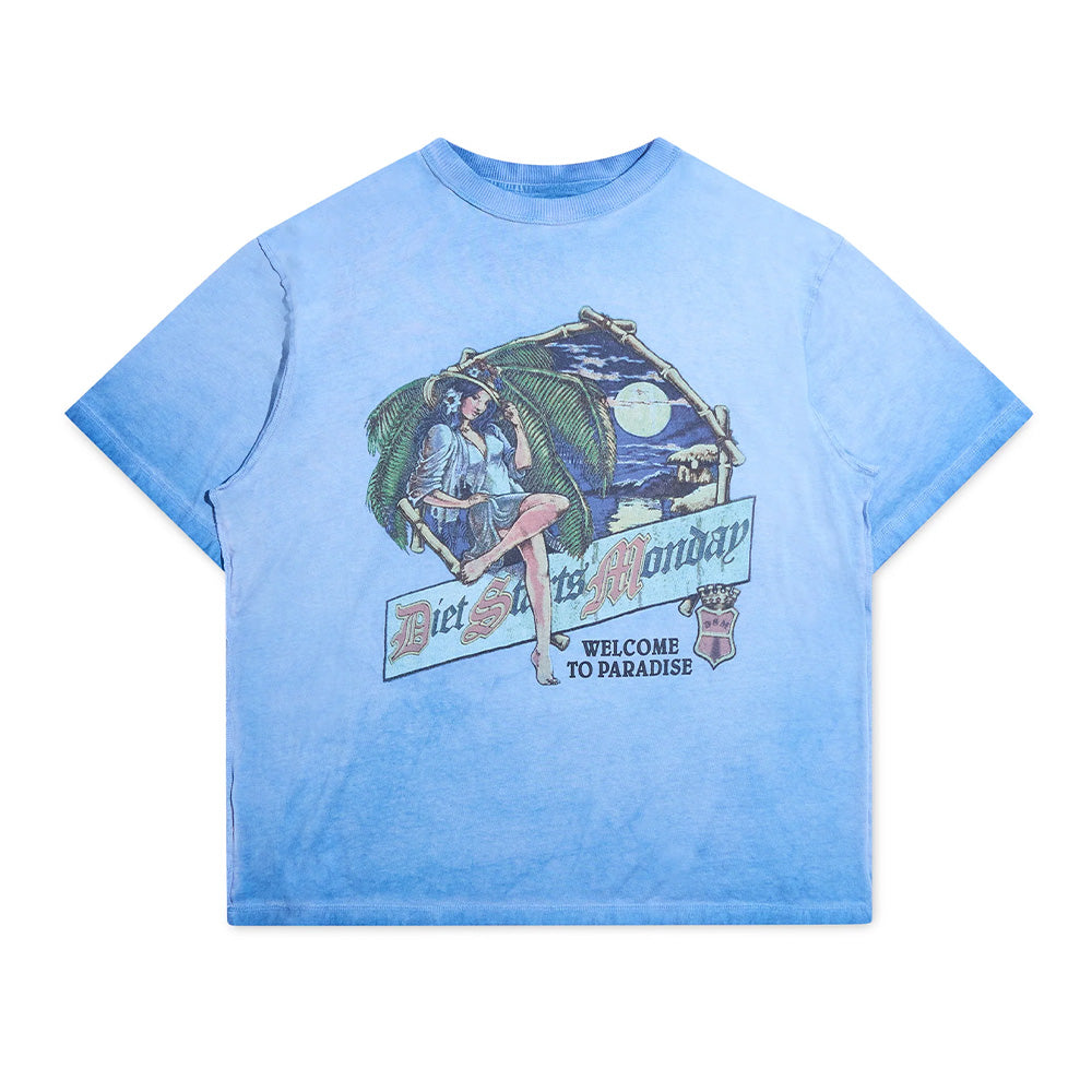 Diet Starts Monday Welcome To Paradise SS Tee