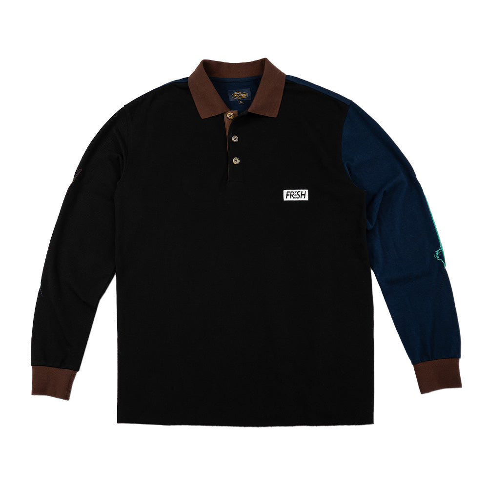 Sperry X Fresh Rags Pieces of 8 LS Rugby