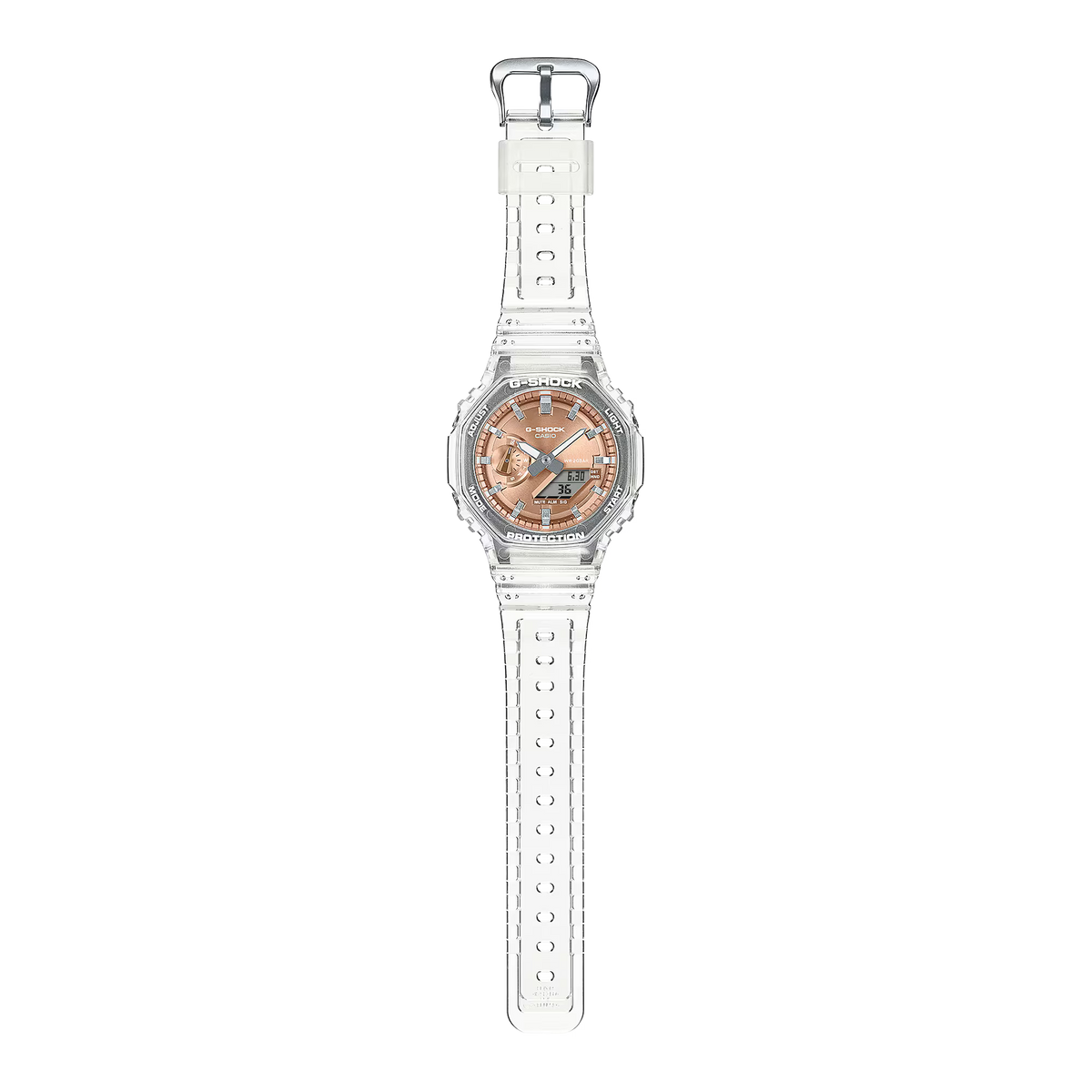 Casio G-Shock "GA2100BM-7A5" Series - Translucent Rose Gold