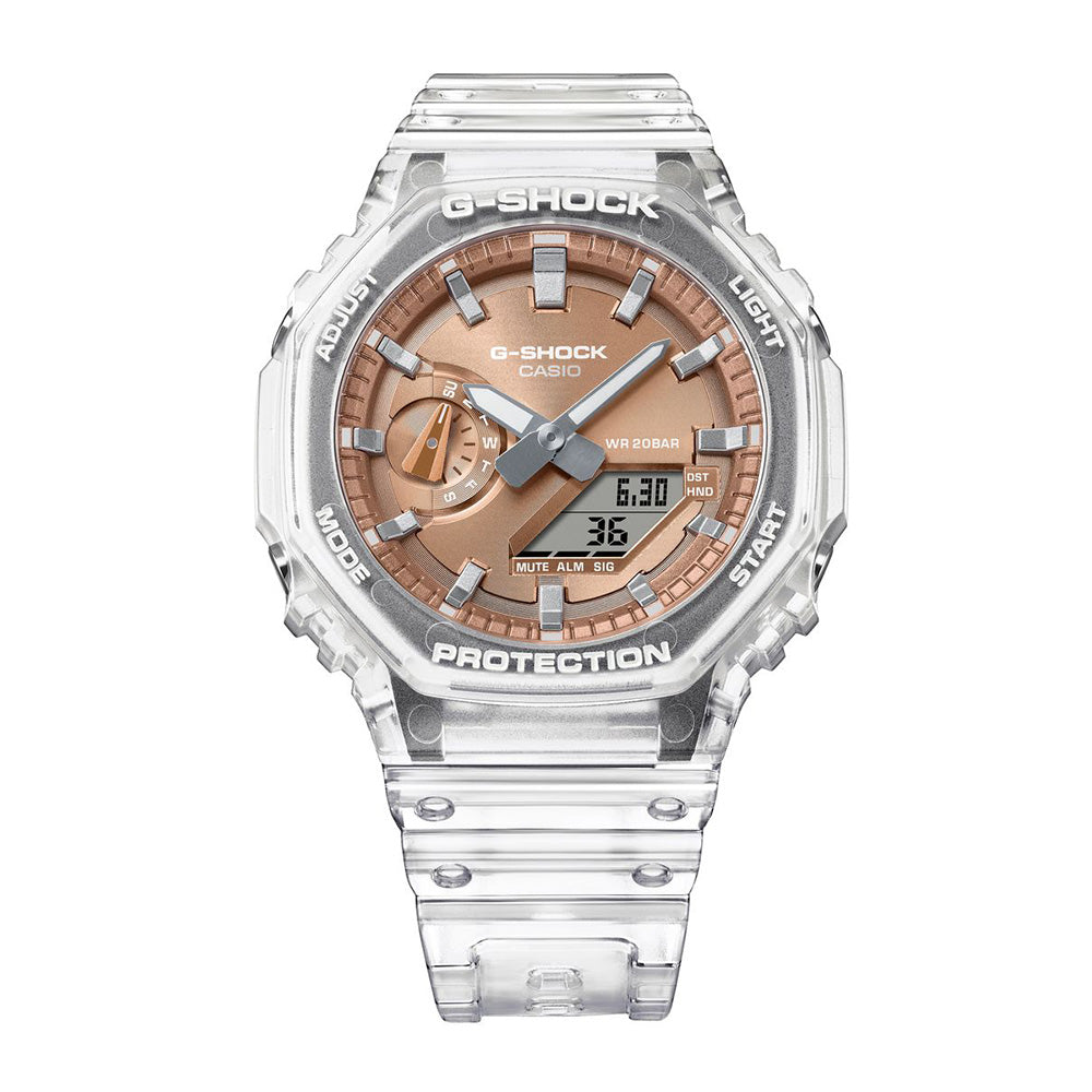 Casio G-Shock "GA2100BM-7A5" Series - Translucent Rose Gold
