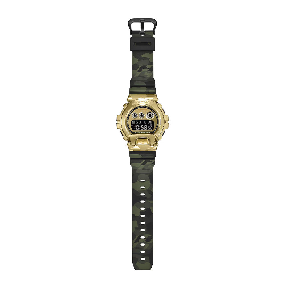 G-Shock 6900 Digital Bold Camo Series - Gold/Camo
