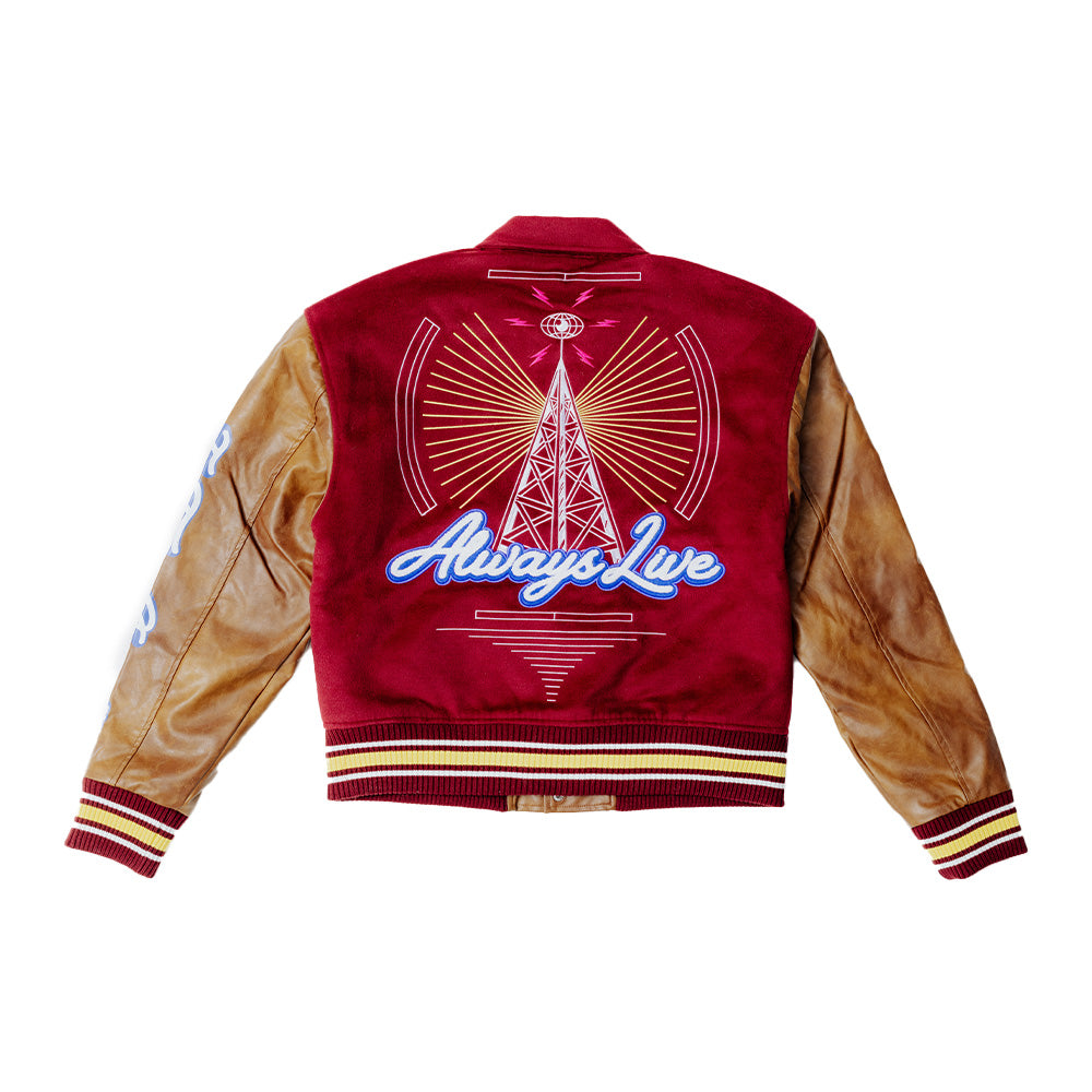 In Full Color Always Live Varsity Jacket