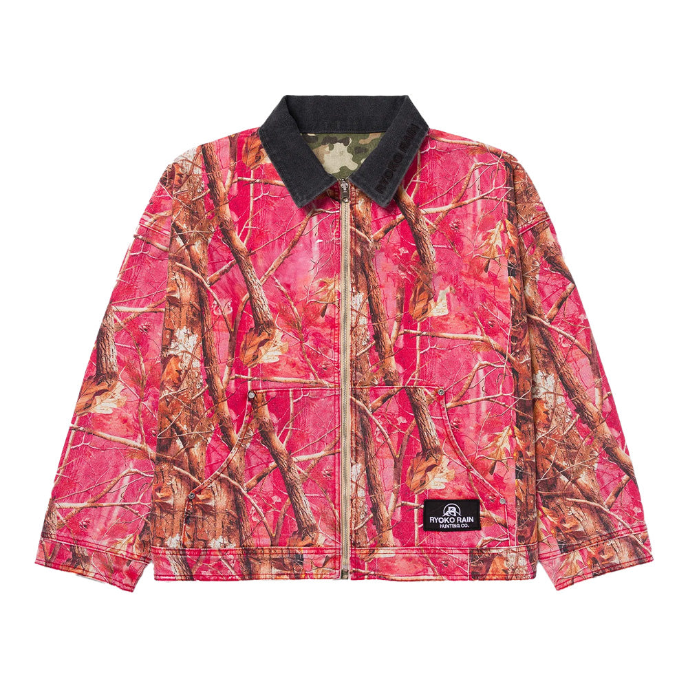 Ryoko Rain Reversible Duck Work Camo Jacket