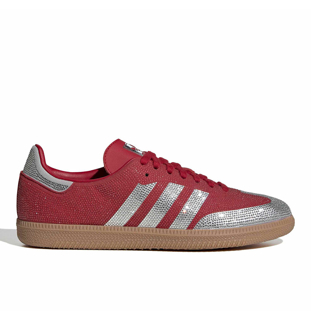 Adidas Women's Samba OG "Rhinestones" - Ruby Red