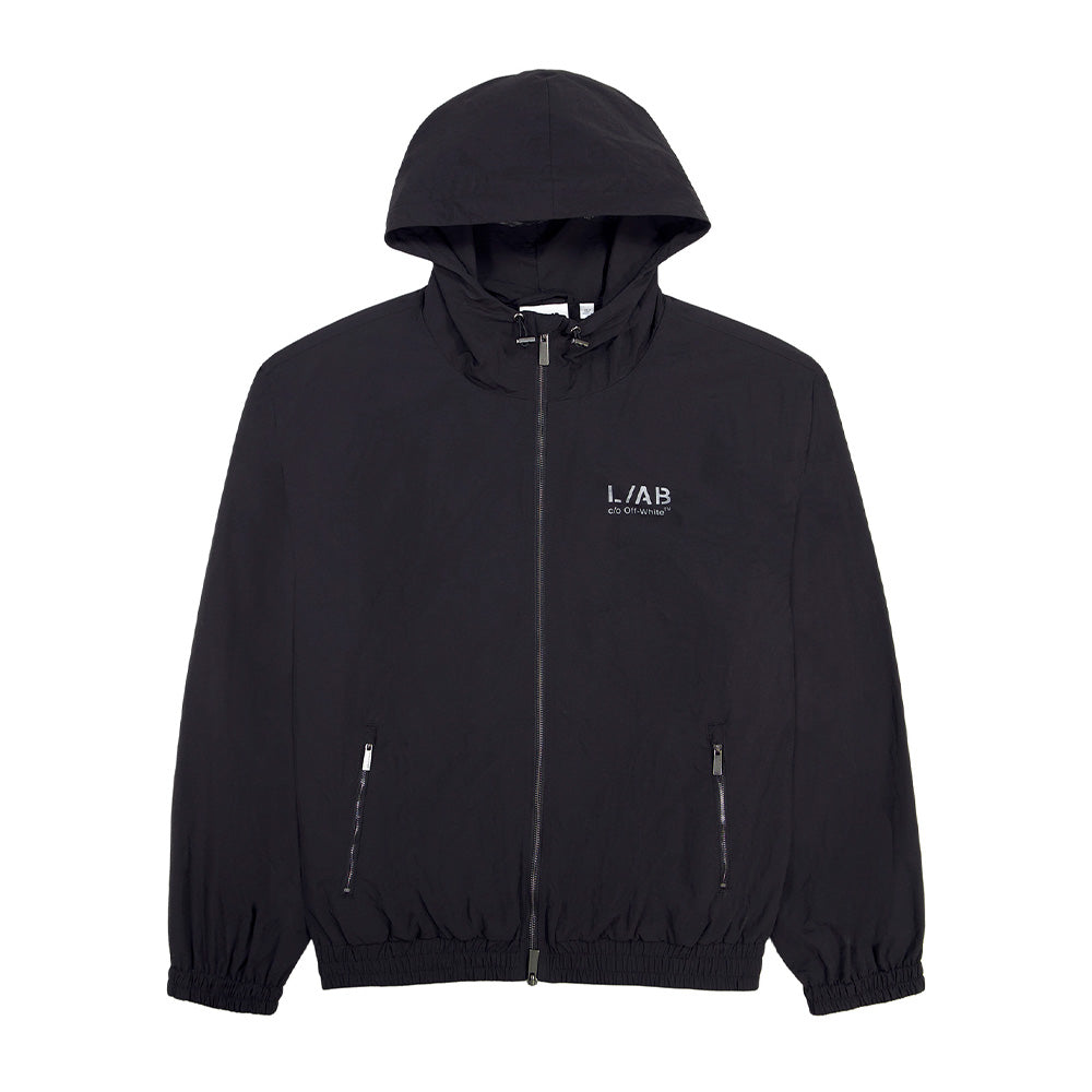 L/AB c/o Off-White Diag Full Zip Hoodie