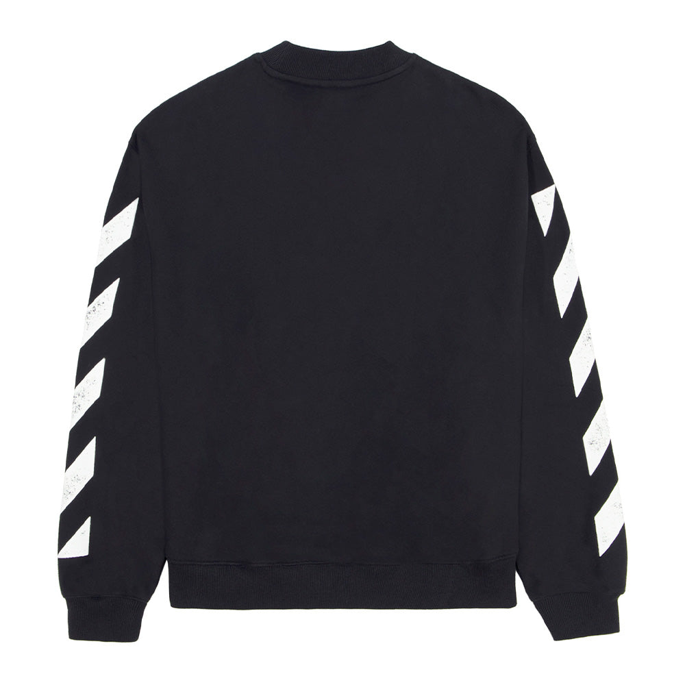 L/AB c/o Off-White Diag Crewneck Sweater