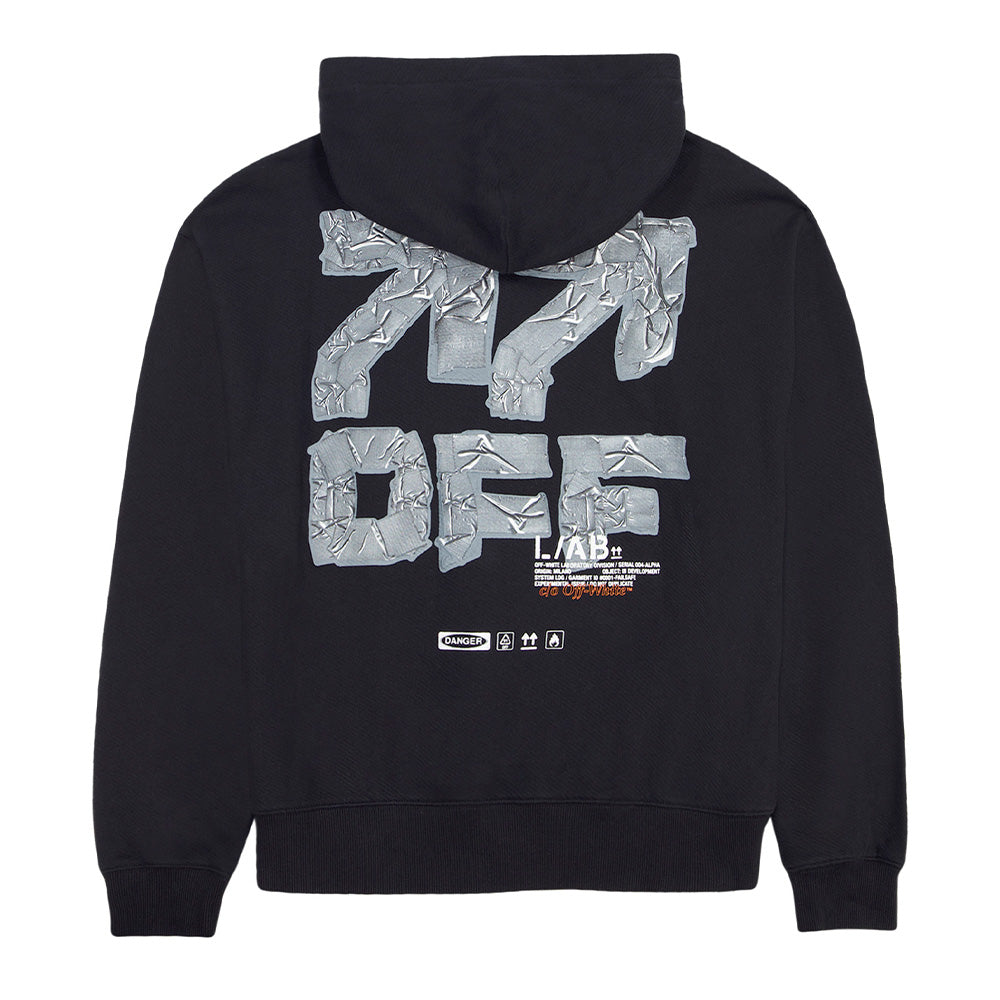 L/AB c/o Off-White Off Active Duct Tape Pullover Hoodie