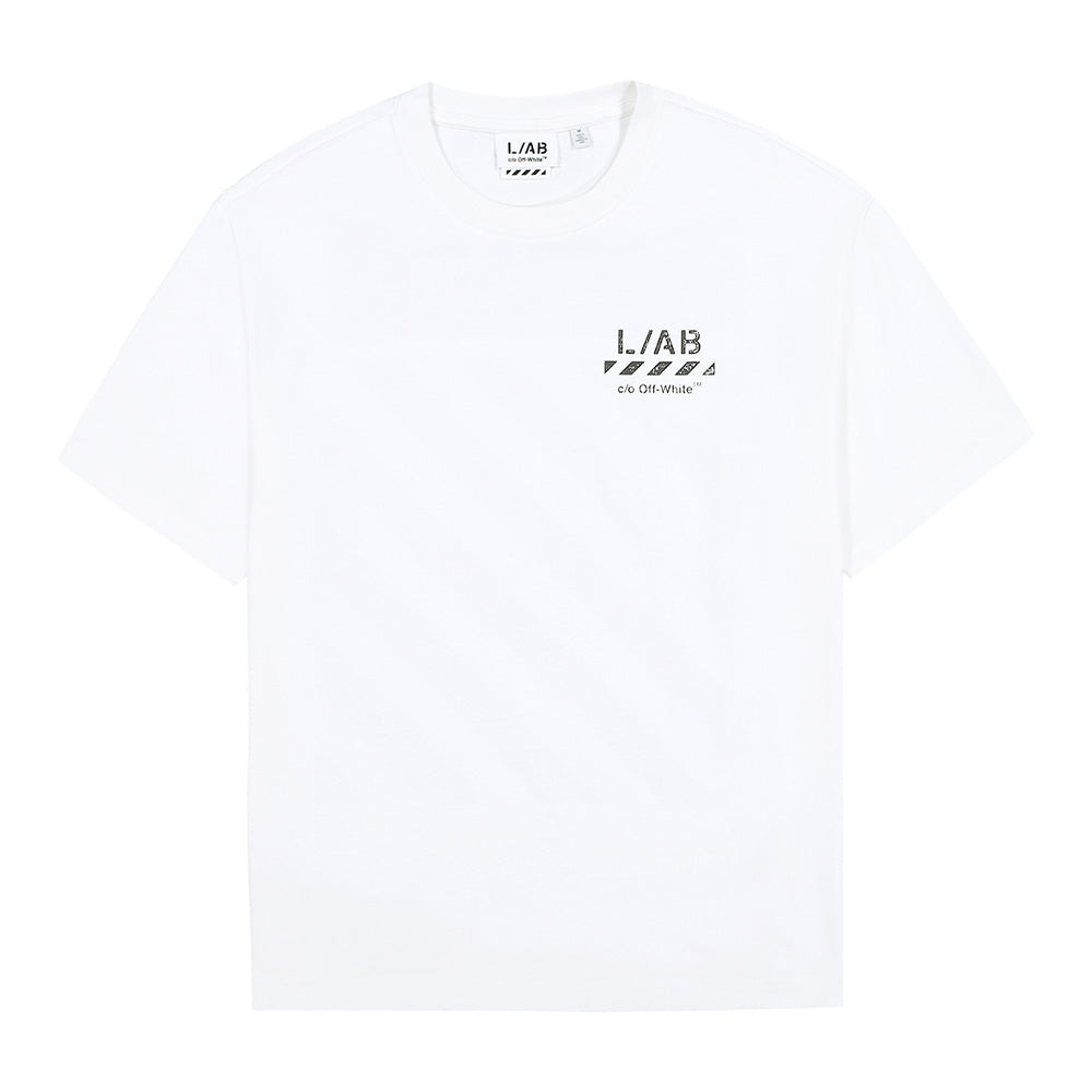 L/AB c/o Off-White Diag SS Tee