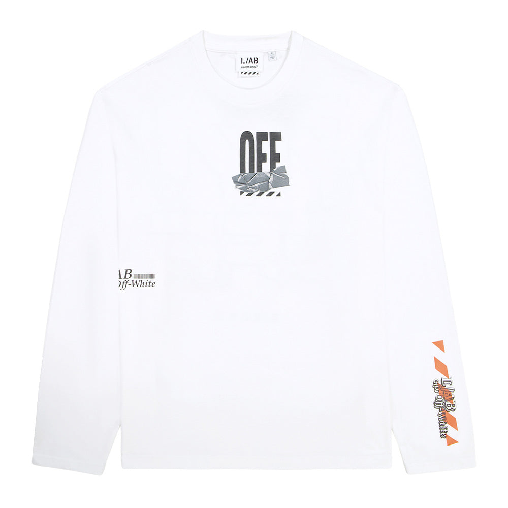 L/AB c/o Off-White Off Active Duct Tape LS Tee