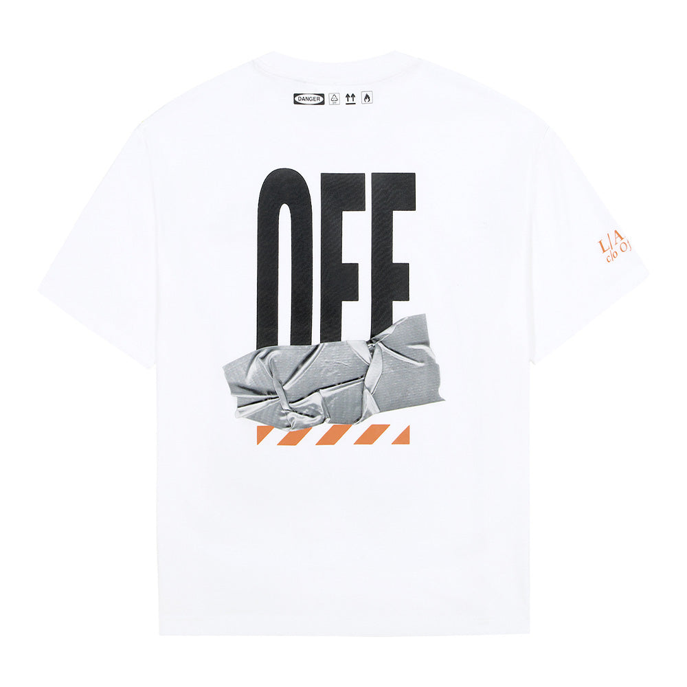 L/AB c/o Off-White Off Active Duct Tape SS Tee