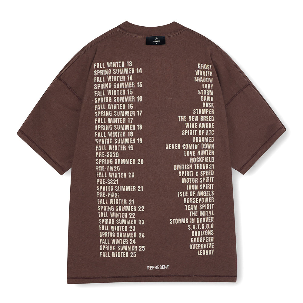 Represent Living Legacy Tour "Reversible" SS tee