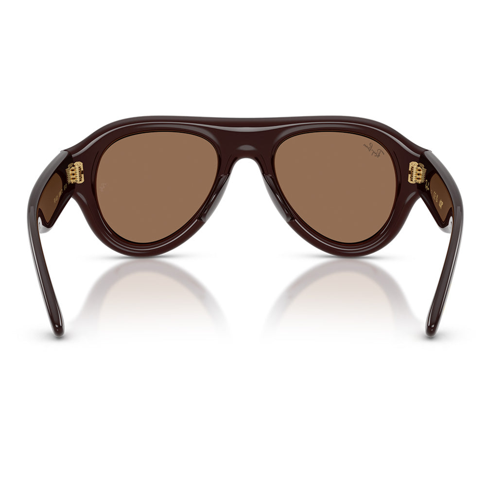 A$AP Rocky x Ray-Ban Aviator Puffer - Transparent Brown/Dark Down Lense
