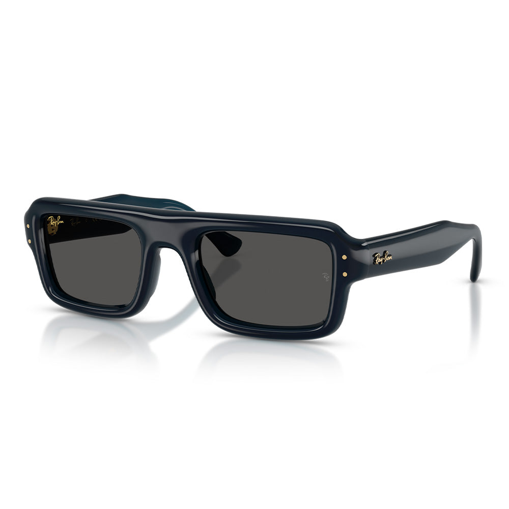 A$AP Rocky x Ray-Ban Flacko Puffer - Transparent Blue/Dark Grey Lense