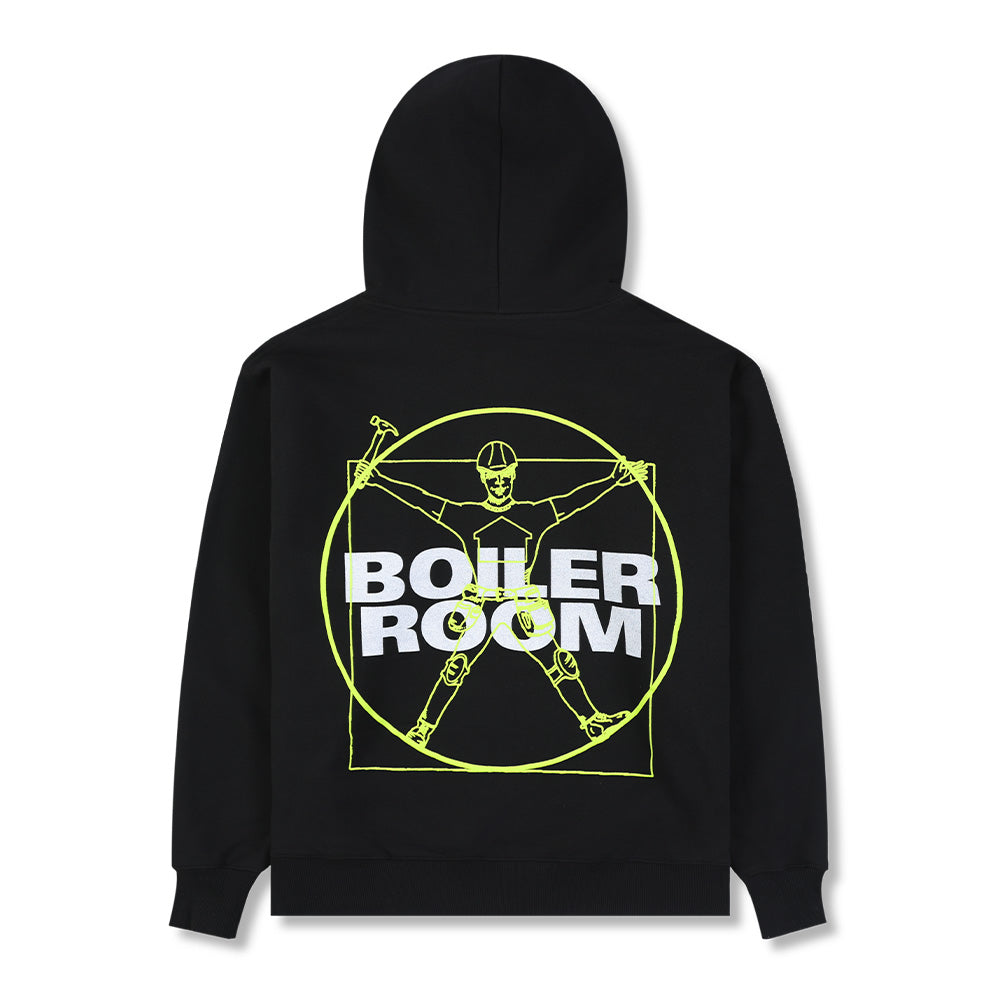 Boiler Room X Pleasures Workman Pullover Hoodie